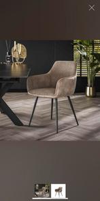 Eetkamer stoelen, 2 stuks, Huis en Inrichting, Stoelen, Ophalen, Nieuw, Bruin, Twee