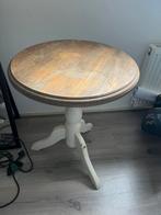 Houten bijzettafel / wijntafel, Huis en Inrichting, Tafels | Bijzettafels, Ophalen, Minder dan 55 cm, Zo goed als nieuw, Rechthoekig