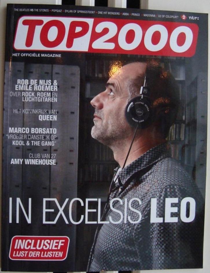 TOP 2000 in excelcis Leo - het officiële magazine 2011, Boeken, Muziek, Zo goed als nieuw, Overige onderwerpen, Ophalen of Verzenden