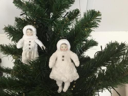 Wattenpopje /wattenpopjes/kerstdecoratie, Diversen, Kerst, Zo goed als nieuw, Ophalen of Verzenden