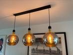 Hanglamp / Eettafel lamp smoke glass, Huis en Inrichting, Lampen | Hanglampen, Ophalen, Zo goed als nieuw, Minder dan 50 cm