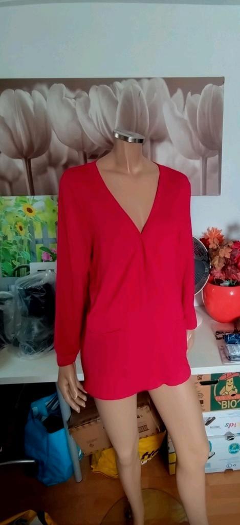 Leuk zacht rood vest van Dreamstar maat 42, Kleding | Dames, Truien en Vesten, Gedragen, Maat 42/44 (L), Rood, Ophalen of Verzenden