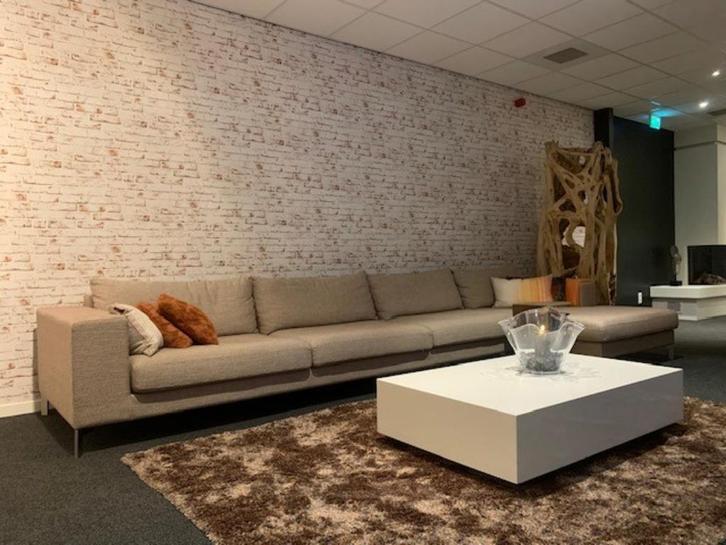 Zeer mooie grote bank Laurence, Huis en Inrichting, Banken | Complete zithoeken, Zo goed als nieuw, Stof, Ophalen