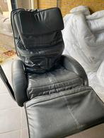 Massagestoel electrisch, Huis en Inrichting, Fauteuils, Minder dan 50 cm, Ophalen of Verzenden, Zo goed als nieuw, Leer