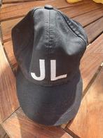 Zwarte pet met initialen JL, Ophalen of Verzenden, Nieuw, One size fits all, Pet