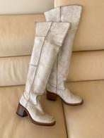 Sendra Knie Laarzen - Wit - Gedragen, Ophalen of Verzenden, Gedragen, Wit, Hoge laarzen