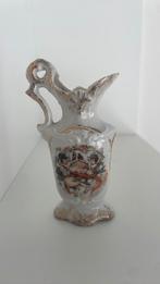 Vaas Porselein Miniatuur Engel Cherubijn Goud, Ophalen of Verzenden