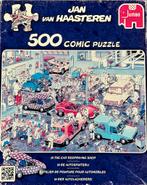 Jan van Haasteren - In de autospuiterij - 500 stukjes, Ophalen, 500 t/m 1500 stukjes, Gebruikt, Legpuzzel