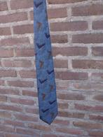 Blauwe stropdas zo goed als nieuw, Ophalen of Verzenden, Zo goed als nieuw, Blauw, Met patroon