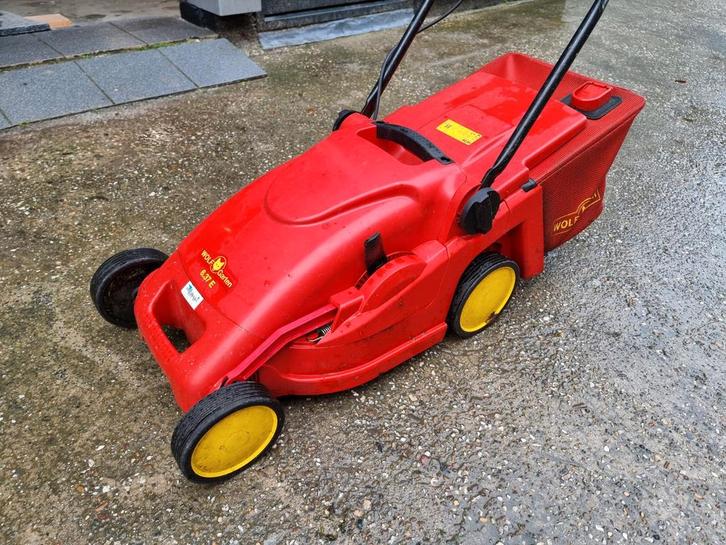 Wolf Garten Grasmaaier - Goed Onderhouden, Tuin en Terras, Grasmaaiers, Gebruikt, Elektrische grasmaaier, 40 t/m 49 cm, Cirkelmaaier