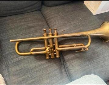 Kings Trompet - Decoratie/Klusproject (Mondstuk Ontbreekt) beschikbaar voor biedingen