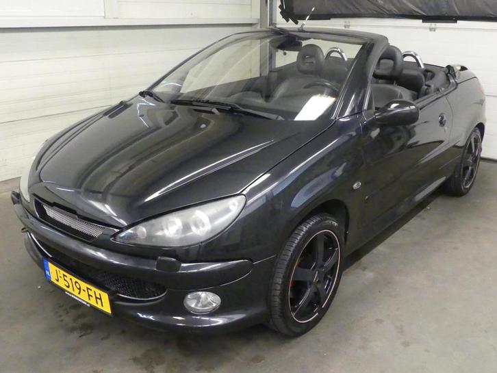 Peugeot 206 CC 1.6-16V - Airco - Leer - Trekhaak - Mooie aut, Auto's, Peugeot, Te koop, Airbags, Airconditioning, Centrale vergrendeling