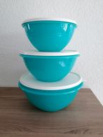 Tupperware wonderkommen set blauw glitter, Huis en Inrichting, Keuken | Tupperware, Blauw, Ophalen of Verzenden, Zo goed als nieuw