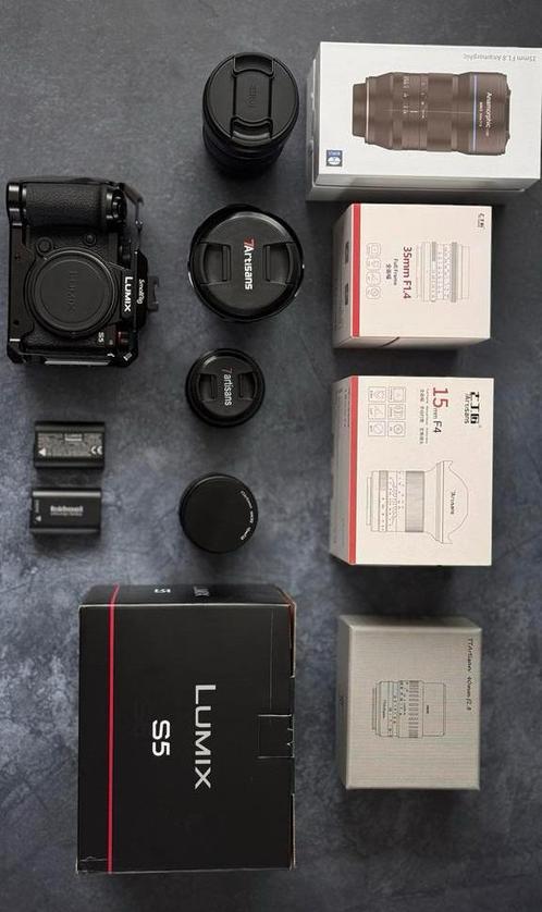 Lumix S5 Camera Set - Zo Goed Als Nieuw!, Audio, Tv en Foto, Fotocamera's Digitaal, Zo goed als nieuw, Overige Merken, Geen optische zoom