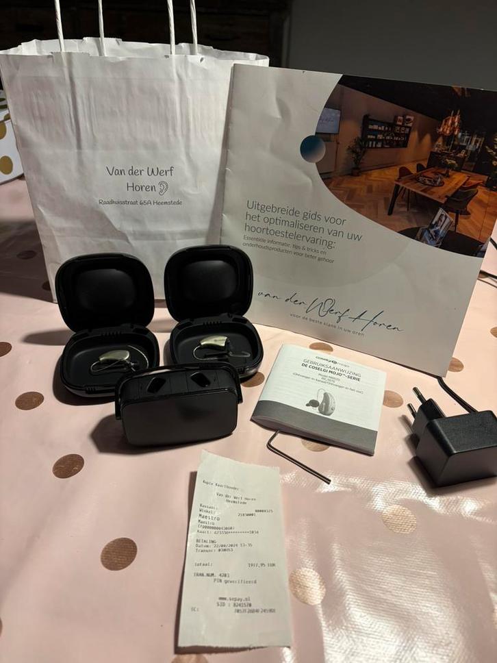 Hoortoestel v/d Werf hoortoestellen, Diversen, Verpleegmiddelen, Zo goed als nieuw, Ophalen