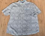 Overhemd korte mouw met print, Blauw, Tailor & Son, Ophalen of Verzenden, Overige halswijdtes