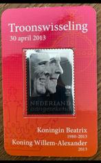 * postzegel pf. Zilveren 3D postzegel verpakt, Ophalen of Verzenden, Na 1940, Postfris