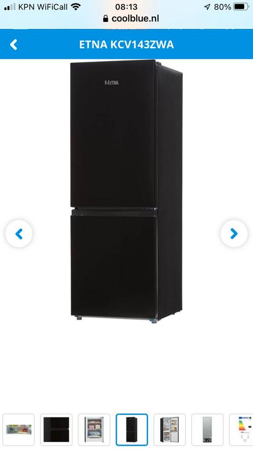Koelkast met vries combinatie  Zo goed als Nieuw, Witgoed en Apparatuur, Koelkasten en IJskasten, Zo goed als nieuw, Met aparte vriezer