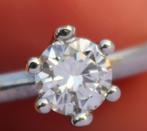 14 kt gouden ring 0.85 ct diamant briljant natuurlijk NIEUW, Nieuw, Ophalen of Verzenden, 17 tot 18, Met edelsteen