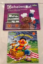 Sesamstraat boekjes geheimtaal picknick bert ernie, Boeken, Kinderboeken | Kleuters, Ophalen of Verzenden, Zo goed als nieuw, Fictie algemeen