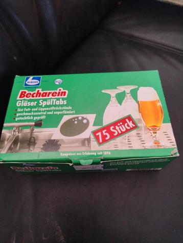 Dr. Becher Gláser Spultabs 75 stuks in doosje beschikbaar voor biedingen