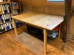 houten eettafel, Huis en Inrichting, Tafels | Eettafels, Ophalen, Gebruikt, 100 tot 150 cm, 50 tot 100 cm