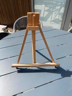 Houten tafel schilderezel, Hobby en Vrije tijd, Schilderen, Ophalen, Zo goed als nieuw, Ezel