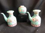 Vintage Chinees Jingdezhen Porseleinen Kannetjes & Potje, Antiek en Kunst, Antiek | Porselein, Ophalen of Verzenden