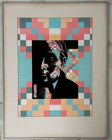 GROOT drieluik van Milton Glaser (1929-2020) beschikbaar voor biedingen