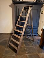 Decoratieve Houten schilderstrap, Ophalen