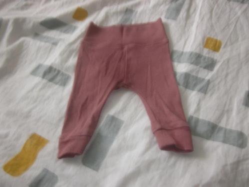 Oudroze prematuur broekje Hema maat 44 zgan evt. tweeling, Kinderen en Baby's, Babykleding | Prematuur, Zo goed als nieuw, Broekje