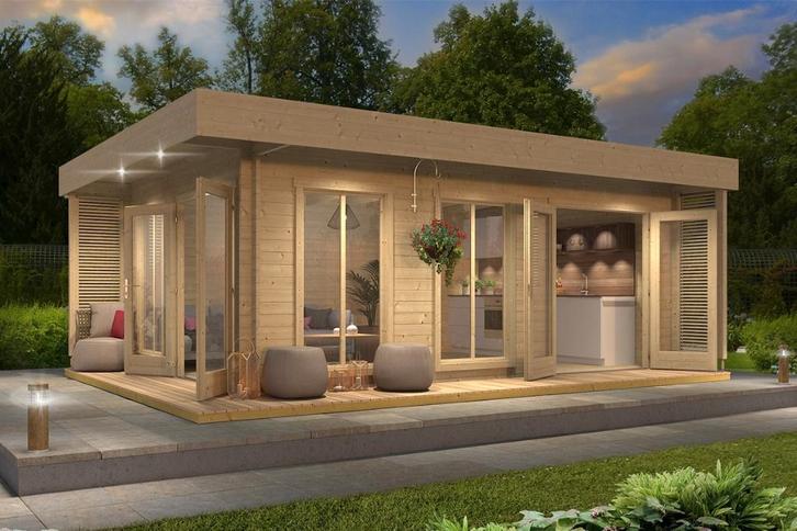 NIEUW Modern tuinhuis Dominica, Hobby en Vrije tijd, Overige Hobby en Vrije tijd, Nieuw, Verzenden