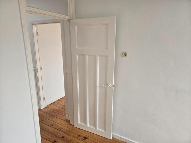 Paneeldeuren, Doe-het-zelf en Verbouw, Deuren en Horren, Gebruikt, Binnendeur, 200 tot 215 cm, Minder dan 80 cm, Glas, Hout, Ophalen