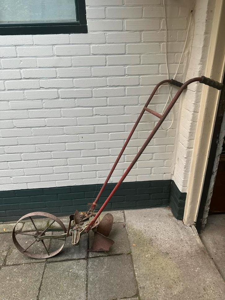 Antieke Ploeg met Hulpstukken - Begin 20e Eeuw, Antiek en Kunst, Antiek | Gereedschap en Instrumenten, Ophalen