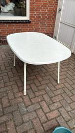 Camping Eettafel Ovaal, Huis en Inrichting, Ophalen, Kunststof, Gebruikt, 100 tot 150 cm