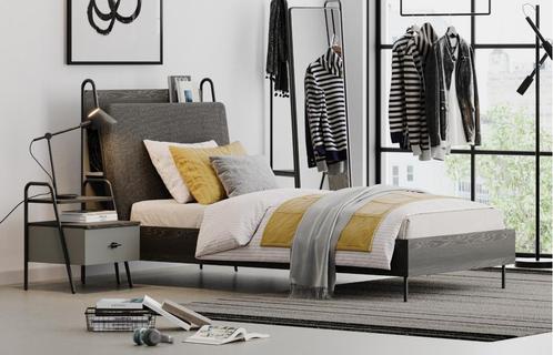 Arwen 1-persoonsbed - Zwart/antraciet, Kinderen en Baby's, Kinderkamer | Bedden