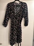 Pom Amsterdam wikkeljurk mt 40 L zwart, Kleding | Dames, Jurken, Maat 38/40 (M), Zwart, Ophalen of Verzenden, Zo goed als nieuw