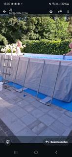 Zwembad 4.12 x 2.01 x 1.22, Tuin en Terras, Zwembaden, 200 tot 300 cm, Zo goed als nieuw, Rechthoekig, Ophalen