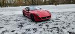 1:18 Ferrari 599 GTO red/black Hotwheels Elite, Ophalen of Verzenden, Zo goed als nieuw, Auto, Hot Wheels
