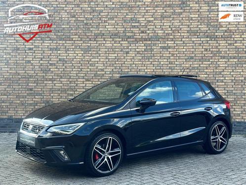 SEAT Ibiza 1.0 TSI FR 116pk Pano Acc Stoelvw Led Alca Keyles, Auto's, Seat, Bedrijf, Te koop, Ibiza, ABS, Achteruitrijcamera, Adaptive Cruise Control