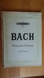 Bladmuziek J.S. Bach Weihnachts-Oratorium / Klavier-Auszug, Gebruikt, Klassiek, Ophalen of Verzenden, Artiest of Componist