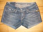 G-STAR spijkerbroek short Core Straight Woman maat 27, Blauw, Ophalen of Verzenden, W27 (confectie 34) of kleiner, G-STAR RAW