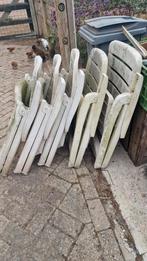 Gratis af te halen 5x standenstoelen, tuinstoel, Ophalen, Gebruikt