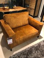 INHOUSE Loveseat - Okergeel - Zo goed als nieuw, Huis en Inrichting, Fauteuils, Ophalen, 75 tot 100 cm, Zo goed als nieuw, 100 tot 125 cm