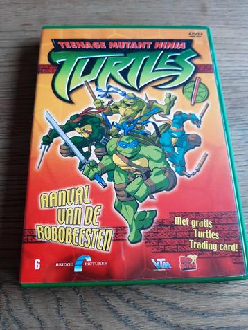 Teenage Mutant Ninja Turtles dvd aanval van de robobeesten beschikbaar voor biedingen