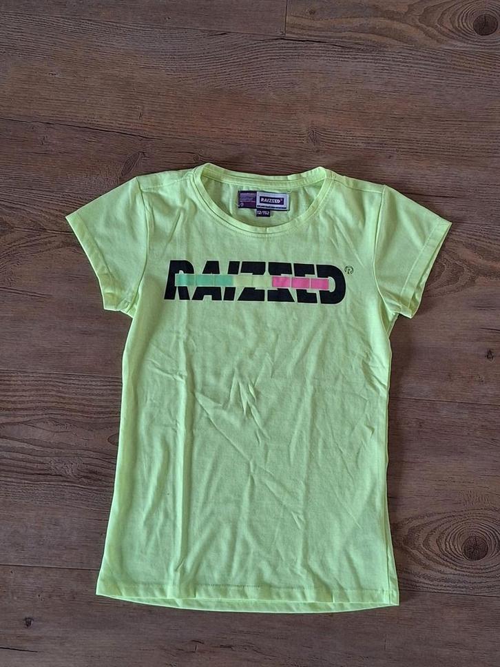 Raizzed shirt maat 152 fluorgeel, Kinderen en Baby's, Kinderkleding | Maat 152, Nieuw, Jongen of Meisje, Shirt of Longsleeve, Ophalen of Verzenden