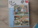 Ot en Sien puzzels, 2 in 1 doos, ieder 1000 stukjes., Hobby en Vrije tijd, Denksport en Puzzels, Ophalen of Verzenden, 500 t/m 1500 stukjes