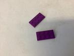 Lego plaat 2x4 paars, Ophalen of Verzenden, Gebruikt, Losse stenen, Lego