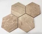 Mozaiëk vloertegel Travertin 150x150mm matje 300x300x10mm, Doe-het-zelf en Verbouw, 60 cm of meer, Nieuw, Ophalen of Verzenden
