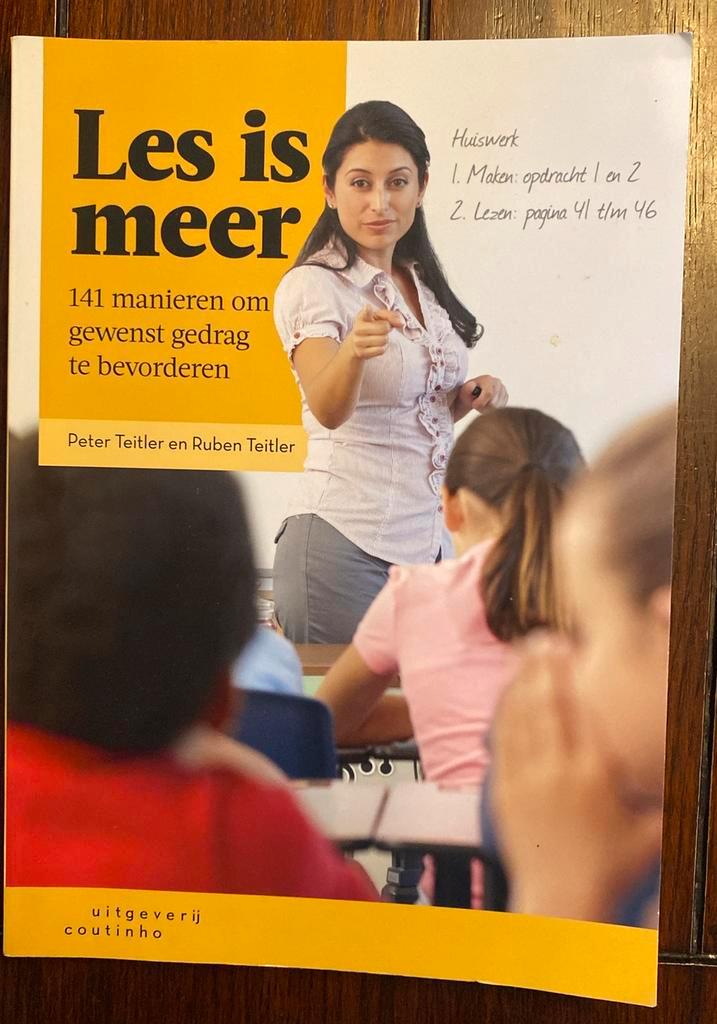 Ruben Teitler - Les is meer, Boeken, Wetenschap, Gelezen, Sociale wetenschap, Ophalen of Verzenden